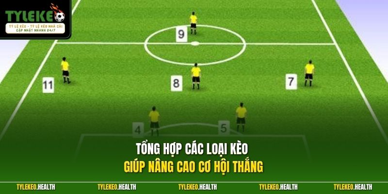 Tổng hợp các loại kèo giúp nâng cao cơ hội thắng